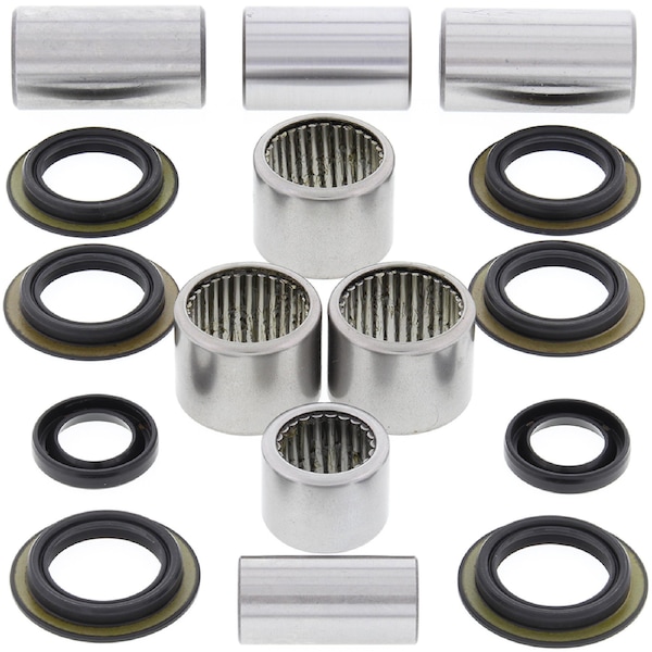 All Balls Shock Swing Arm Linkage Bearing Seal Kit for CR80R CR80RB CR85R Honda 27-1045 - main